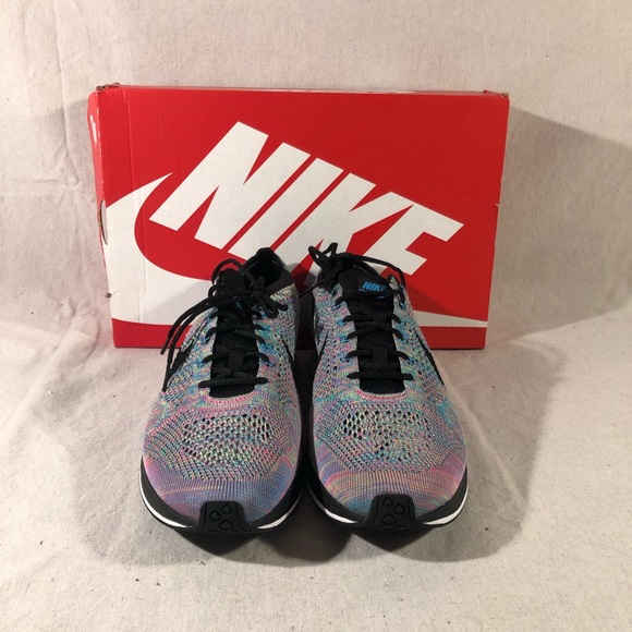 Nike FlyKnit Racer Milticolor 2.0 Running Shoes - Picture 4 of 6
